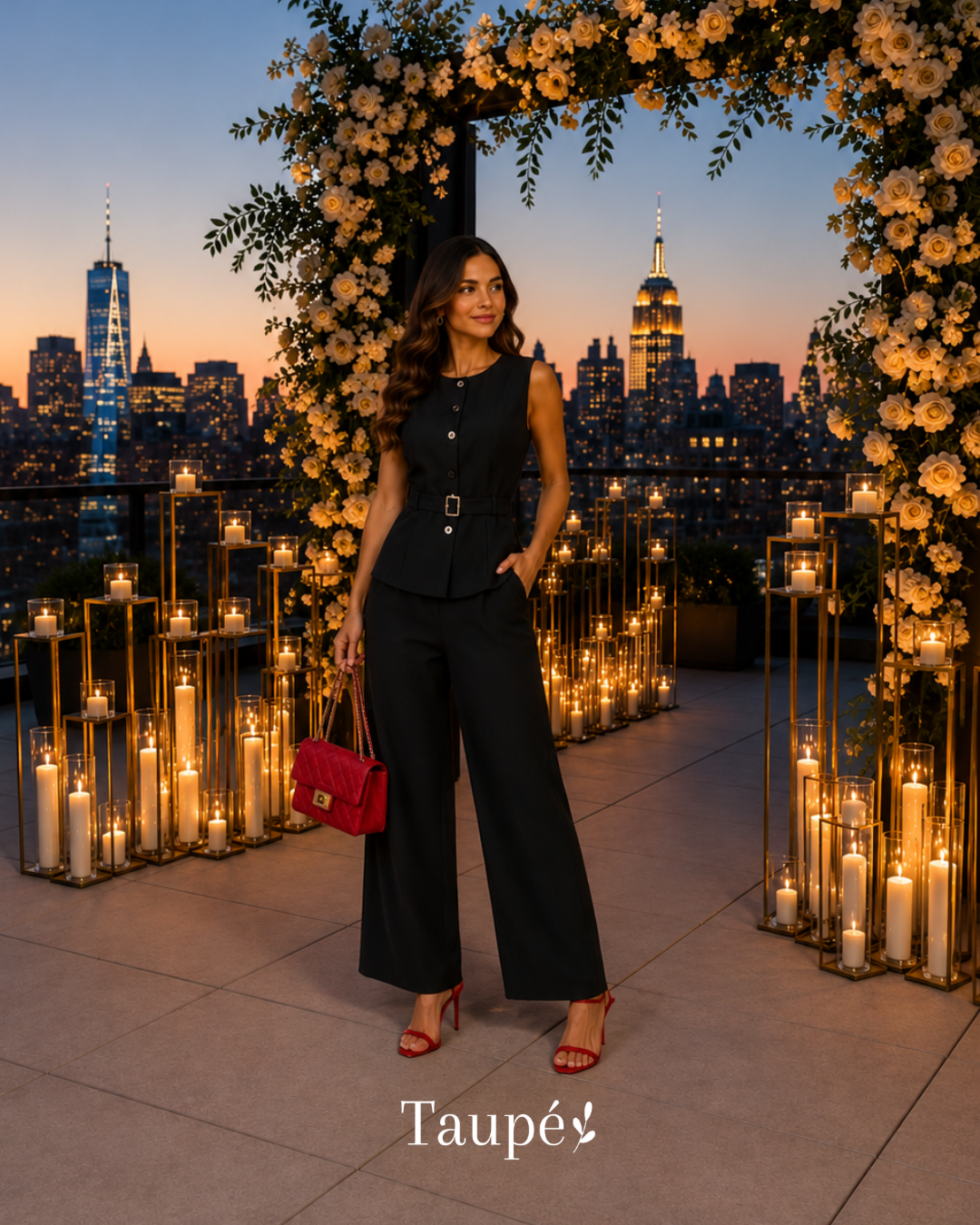 Black Formal Jumpsuit
