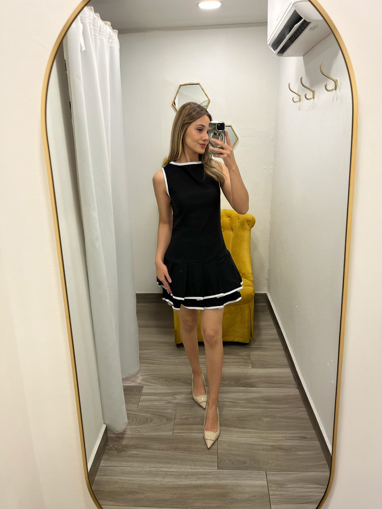 Black Slim-Fit Dress