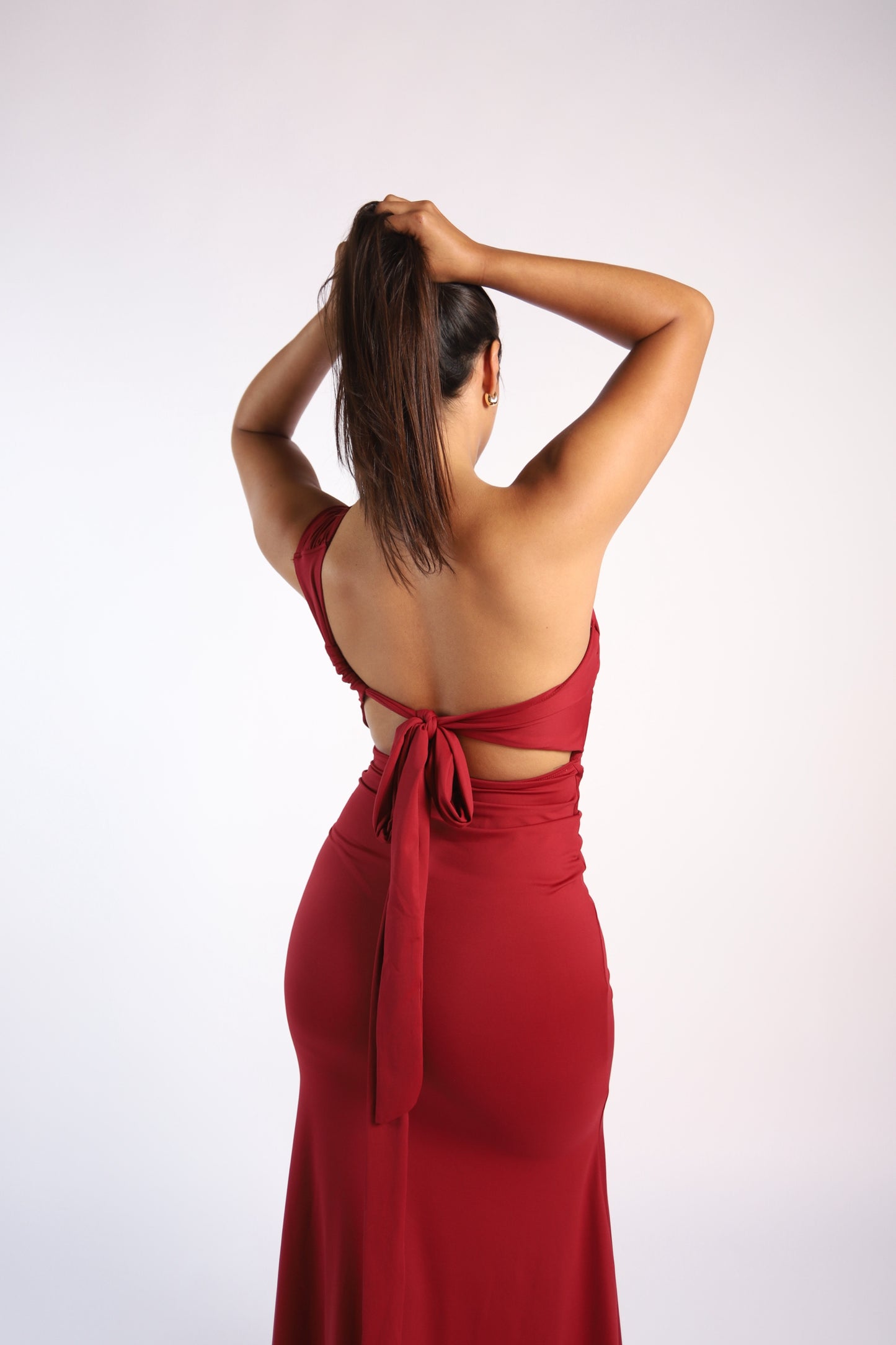 Burgundy Dress