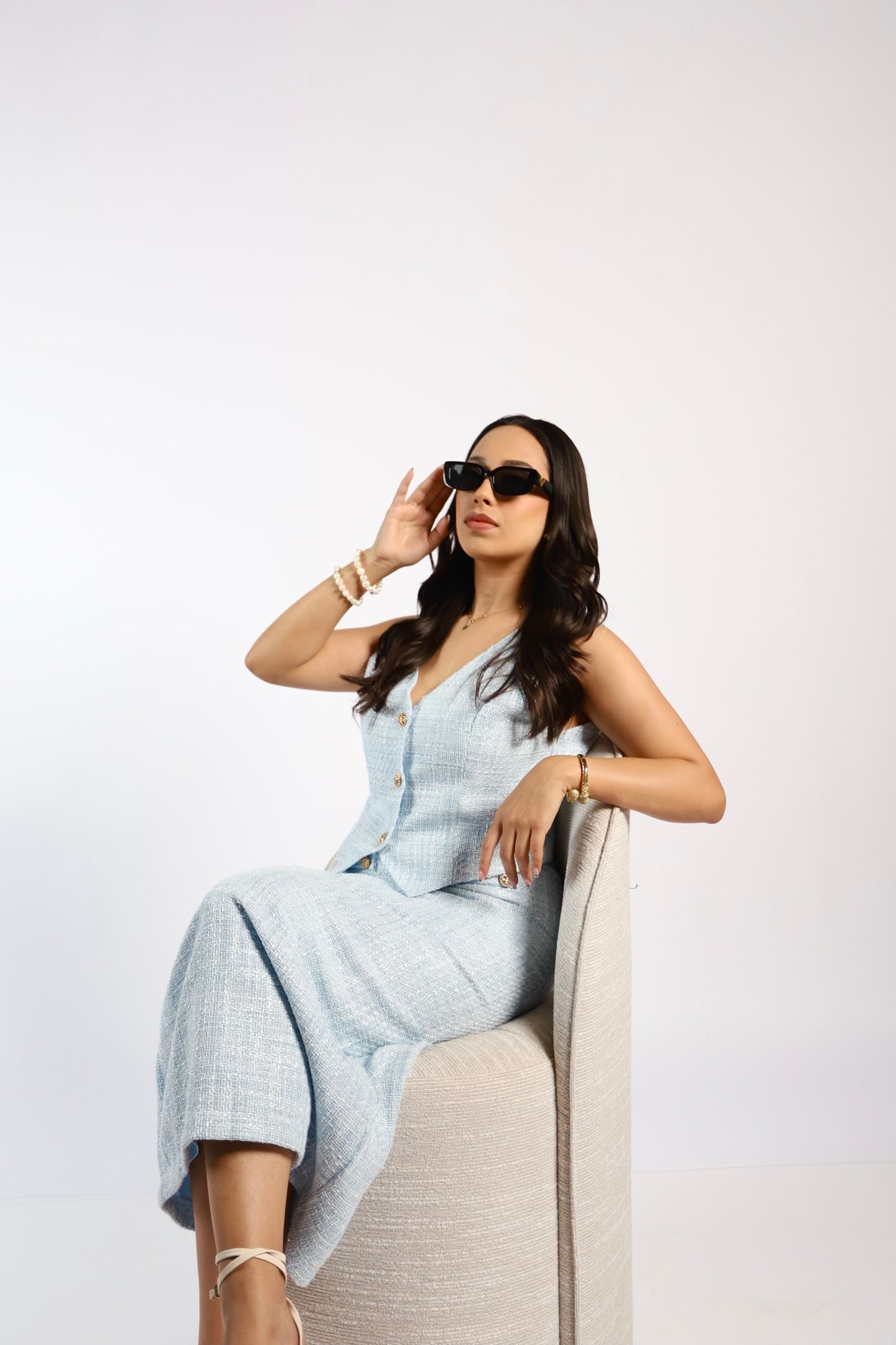 Elegant Maxi Skirt Set