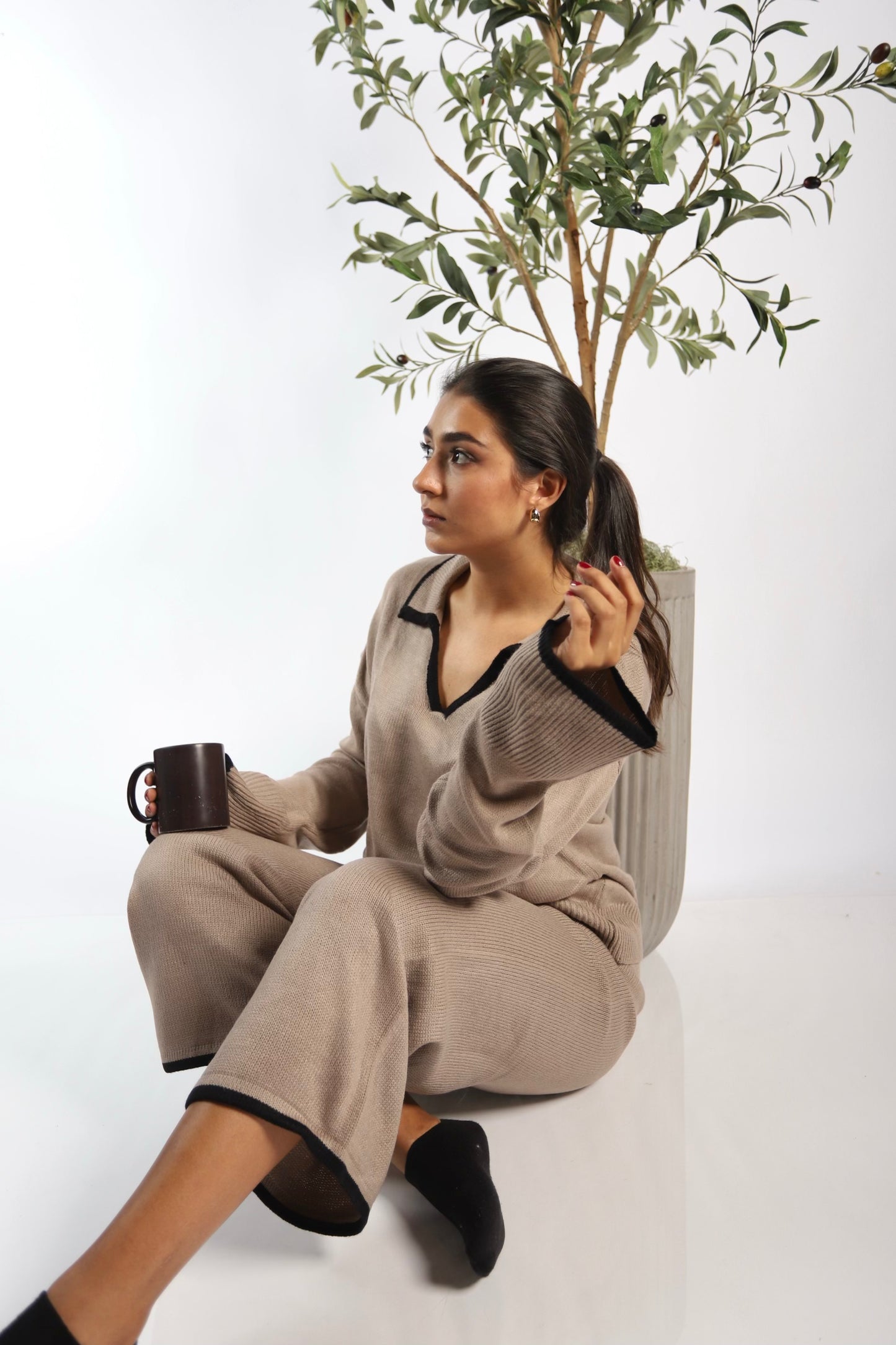 Brown Comfy Set