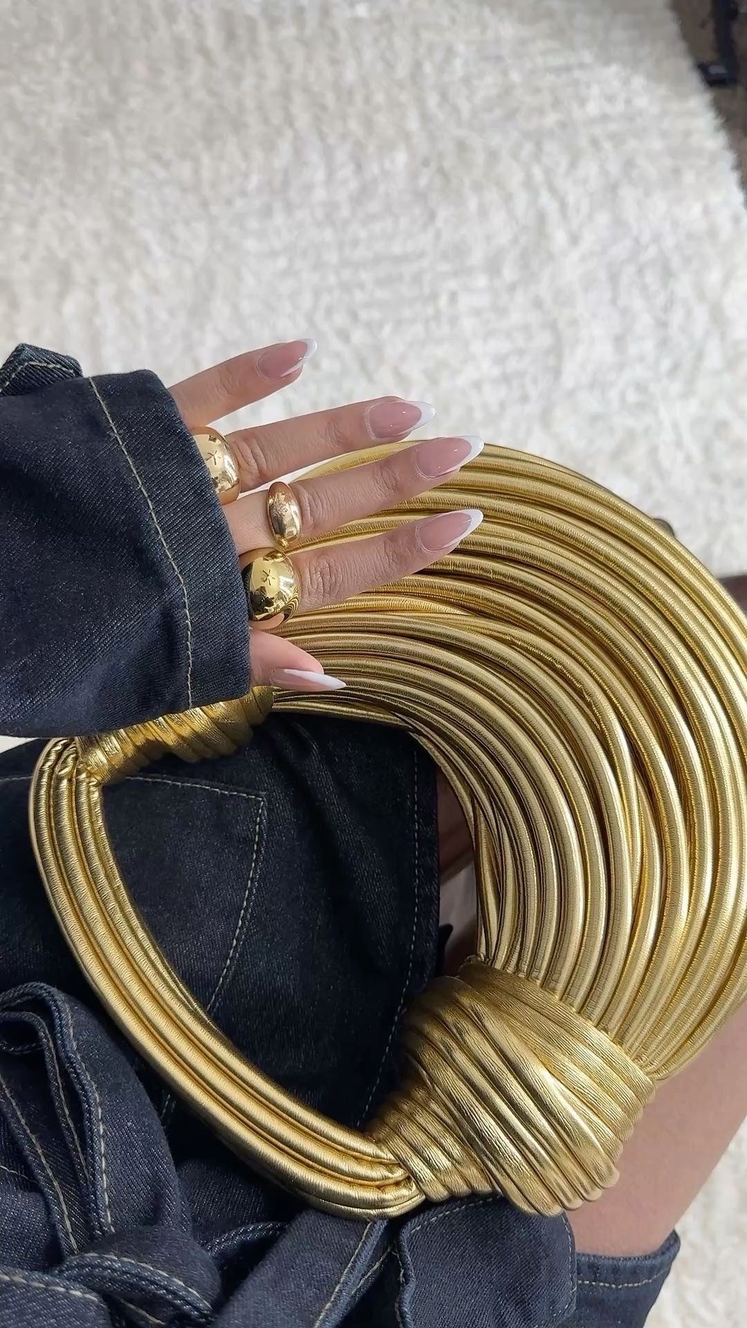 Gold Luxury Bag