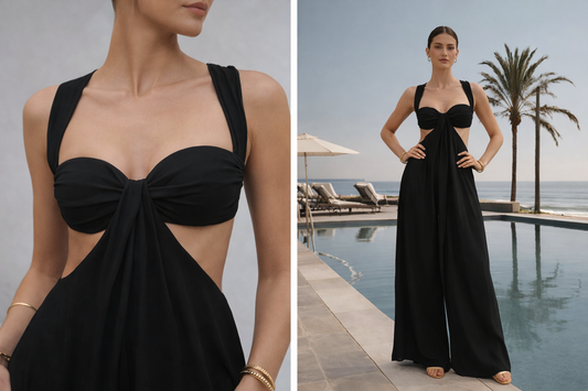 Naera Black Jumpsuit