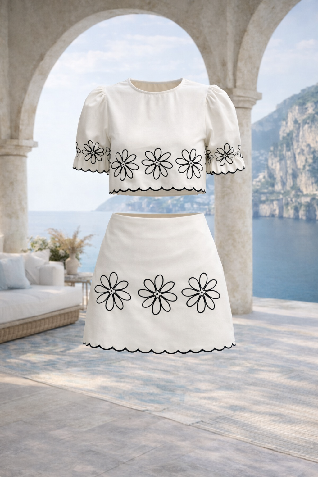 Flowery Slim Set