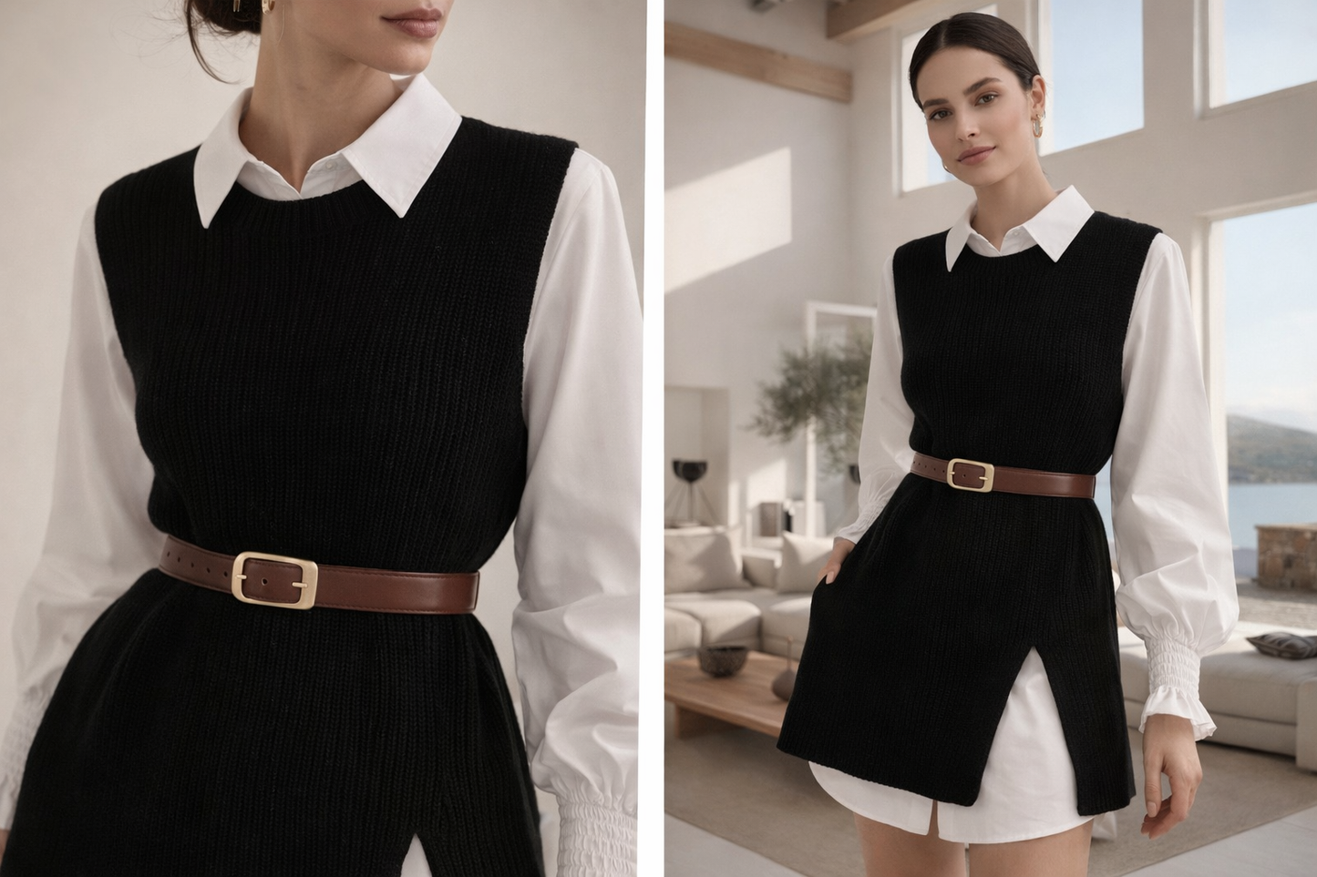 Black & White Spring Dress