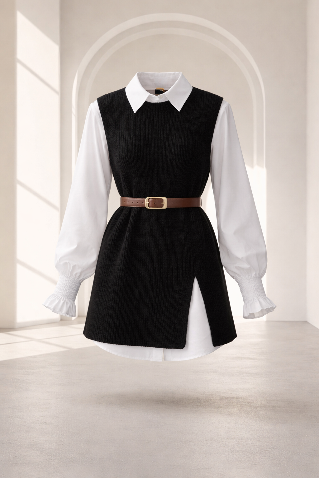 Black & White Spring Dress