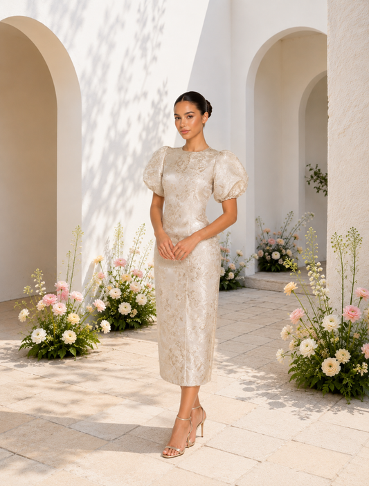 Golden Royal Dress