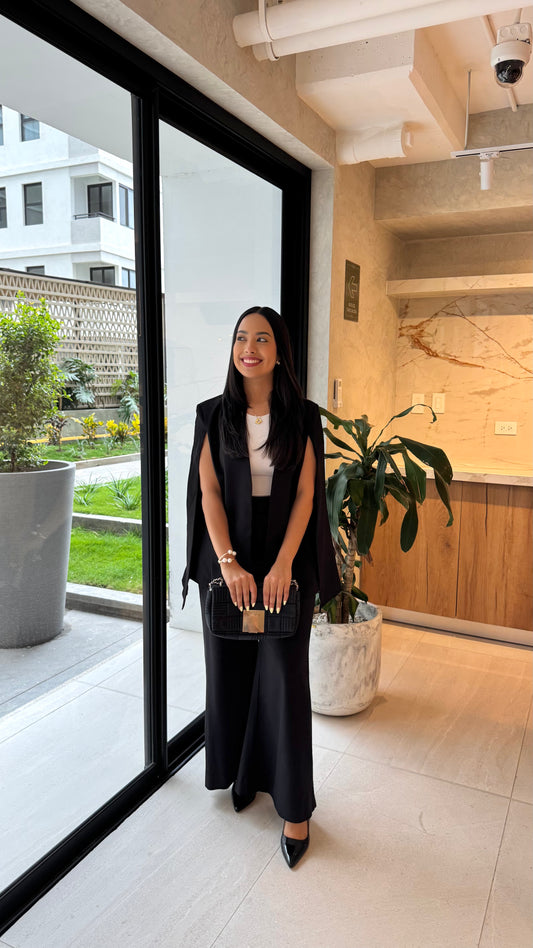 Black Cape Blazer