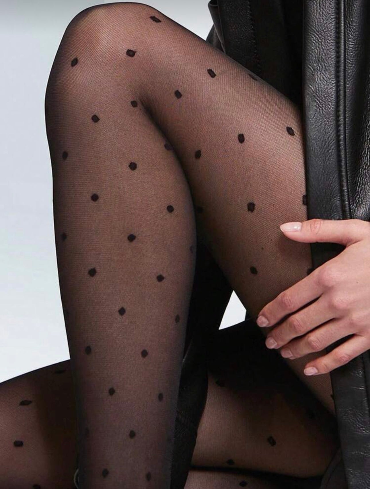 2pcs Black & White Spring Dress