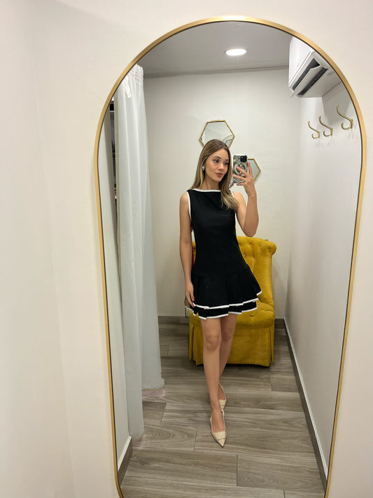 Black Slim-Fit Dress