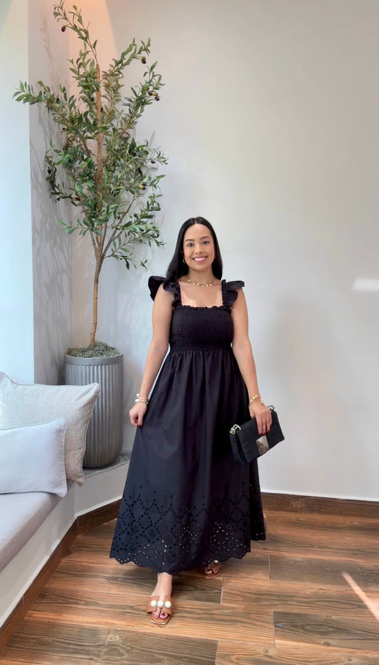 Black Midi Dress