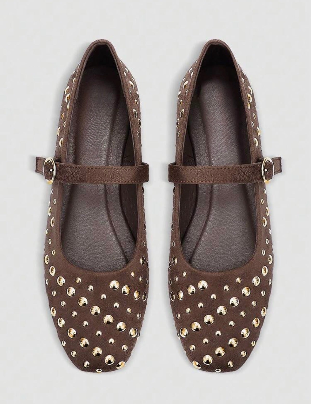 Brown Ballerina Shoes