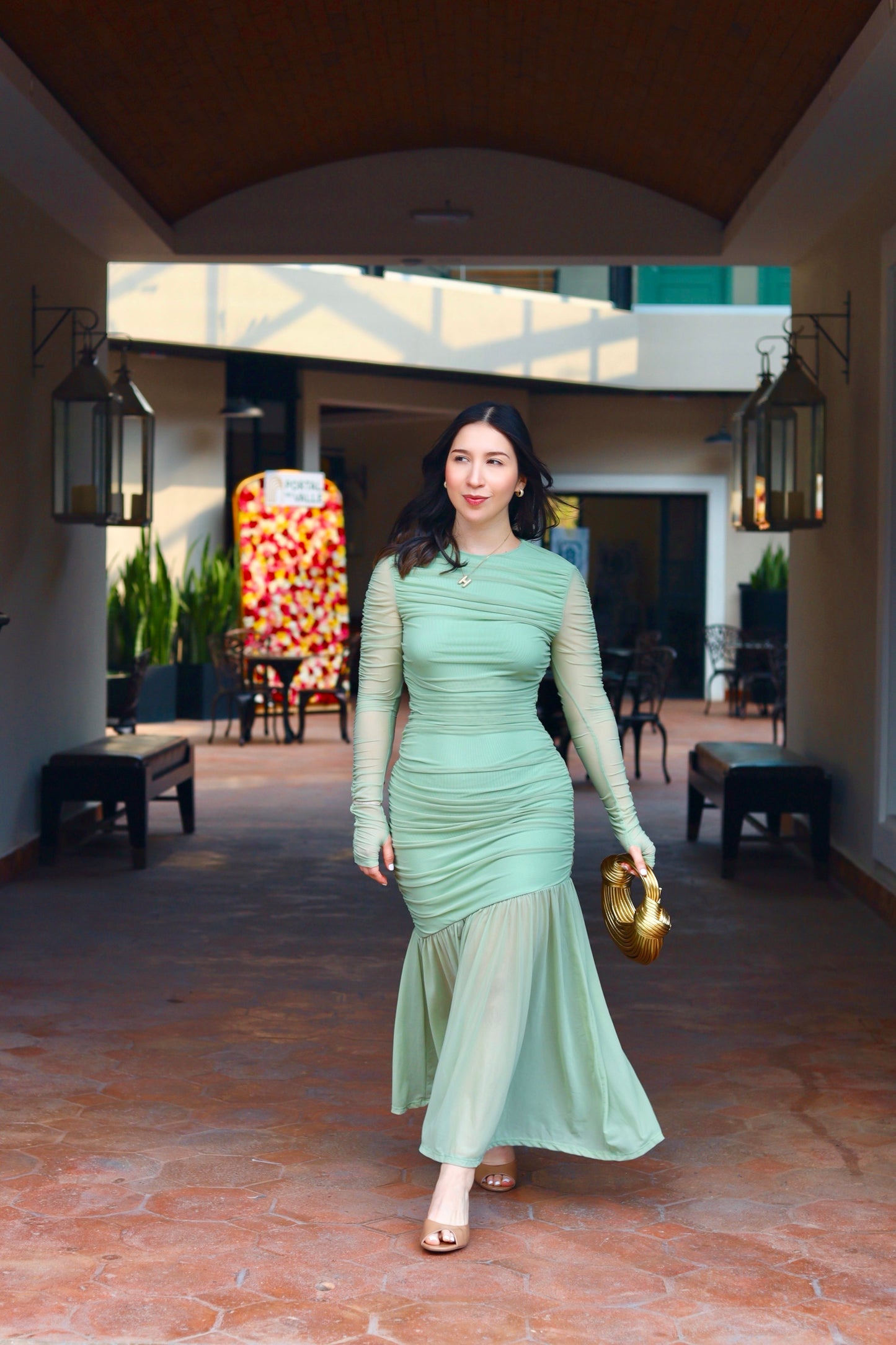 Mint Midi Dress