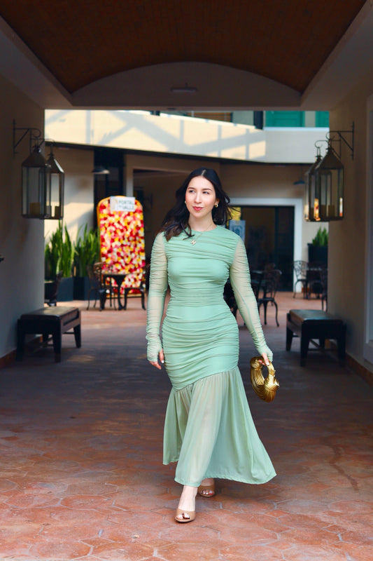 Mint Midi Dress