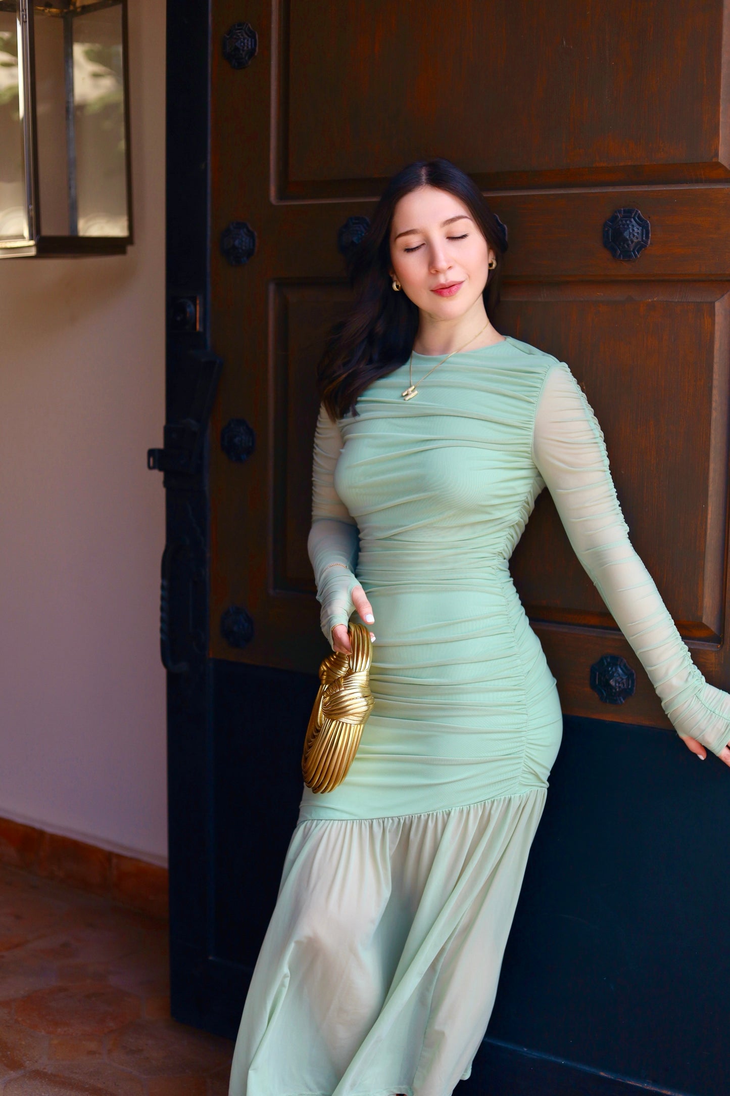 Mint Midi Dress